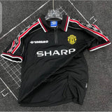 Retro Man United Black GGMU Jersey