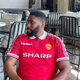 98/99 Vintage United Iconic Treble Home Jersey