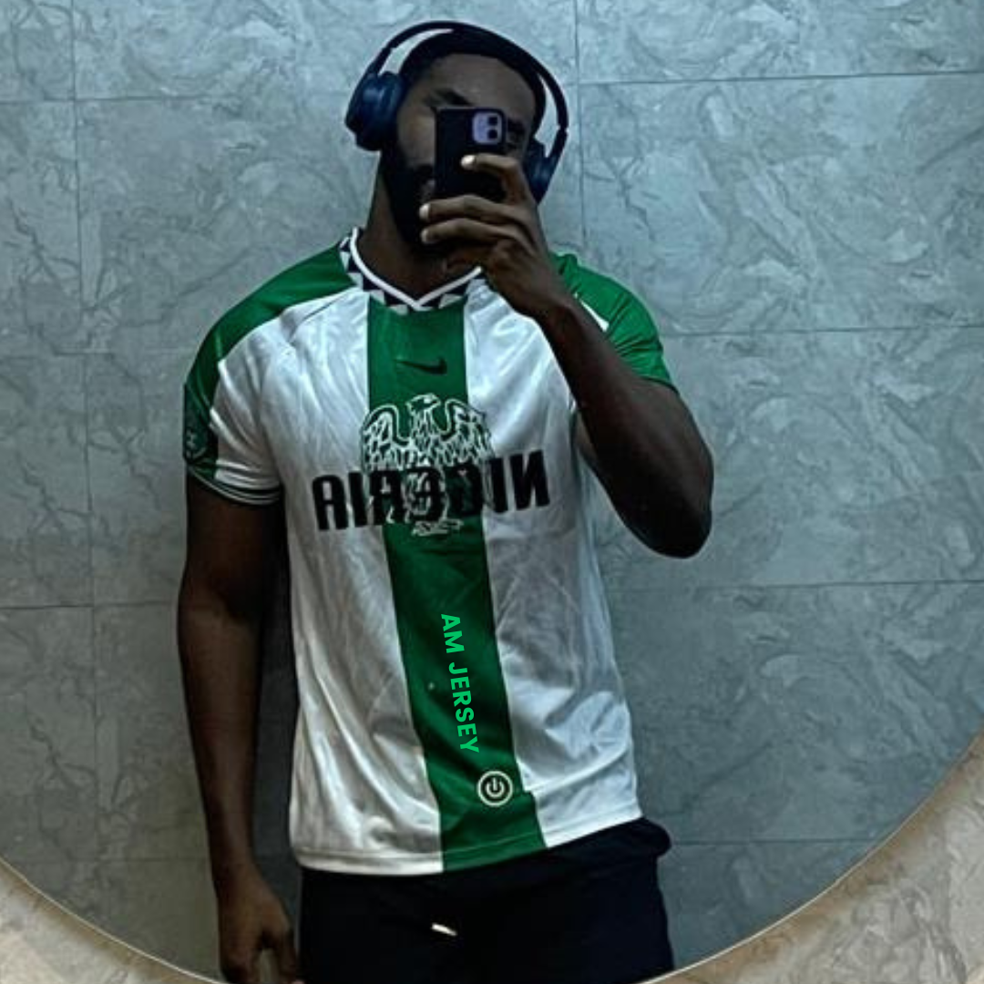 1996 Nigeria Away Retro Jersey – AM Jersey