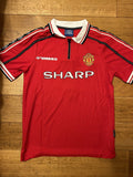 98/99 Vintage United Iconic Treble Home Jersey