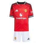 Manchester GGMU Red Home 25/26 Kiddies Full Kit