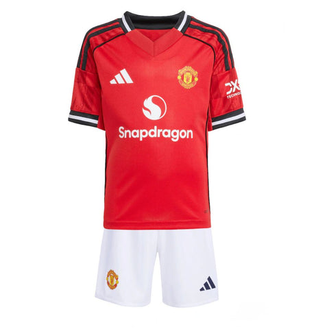 Manchester GGMU Red Home 25/26 Kiddies Full Kit