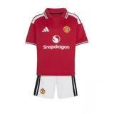 Manchester GGMU Red Home 26/27 Kiddies Full Kit