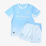 M.City Blue Home 26/27 Kiddies Full Kit