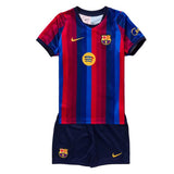 Barca Home 26/27 Kiddies Full Kit